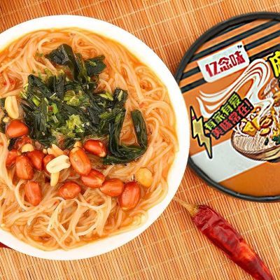 130g/6桶装麻酱米线免煮方便速食冲泡一整箱
