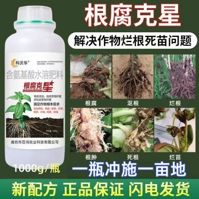 根腐克星根腐急救枯草芽孢杆菌哈茨木霉菌立枯病死根烂根生物菌肥