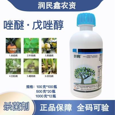 叶将 唑醚戊唑醇30%吡唑醚菌酯戊唑醇褐斑病黑星病槟榔杀菌剂正品