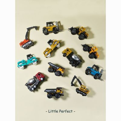 迷你版合金工程车套装男孩3岁礼物小汽车搅拌车挖掘机儿童玩具车