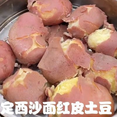 甘肃定西红皮黄心大土豆新鲜高原马铃薯洋芋当季新鲜蔬菜9斤5斤优惠商品图片