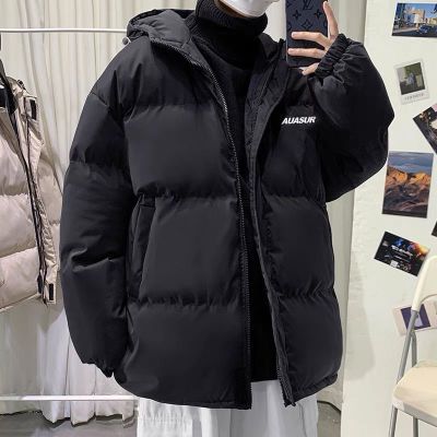 棉衣男冬季加厚棉袄外套韩版潮流ins爆款潮牌宽松连帽面包棉服男