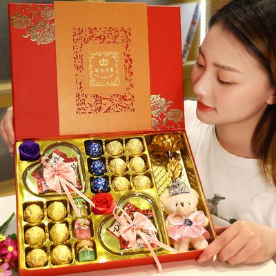 结婚喜糖伴手礼婚礼含糖成品订婚糖果礼盒宝宝满月宴周岁生日回礼