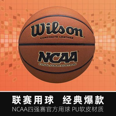 Wilson威尔胜篮球训练比赛成年人专用室内户外耐磨耐打7号