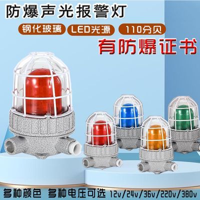 BBJ防爆声光报警器闪光报警灯AC220VDC12VDC24VGHBJD家用