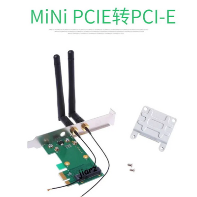 MINI PCIE笔记本无线网卡转接台式机PCI-E转接板