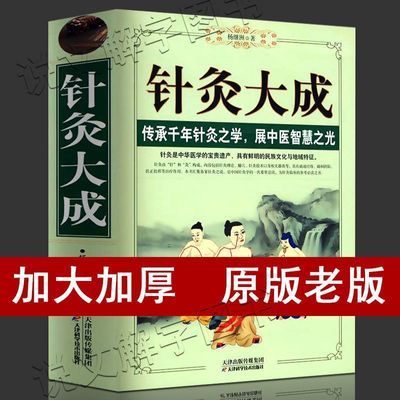 针灸大成杨继洲原著原版白话解完整版中医针灸大全书