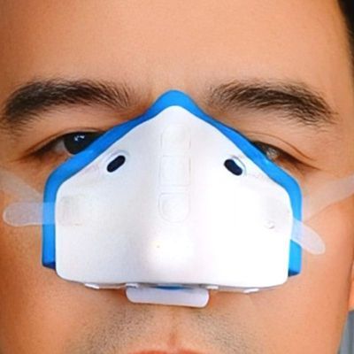 鼻子按摩器理疗仪脉冲红外线热敷激光鼻部康复仪充电式鼻腔激光头