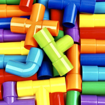 [首单直降]儿童玩具拼接水管道积木玩具男孩女孩幼儿园拼装积木