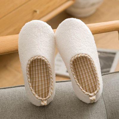 产妇孕妇舒适月子鞋产后秋冬居家棉鞋包跟鞋无声超静音女日式简约