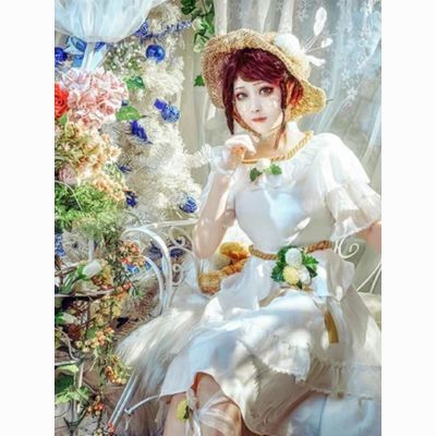 园丁等风来cos服少女帽子工具箱连衣裙第五人格cosplay套装女优雅