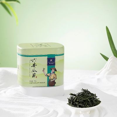 齐头山手工六安瓜片 绿茶春茶叶铁罐2024新茶