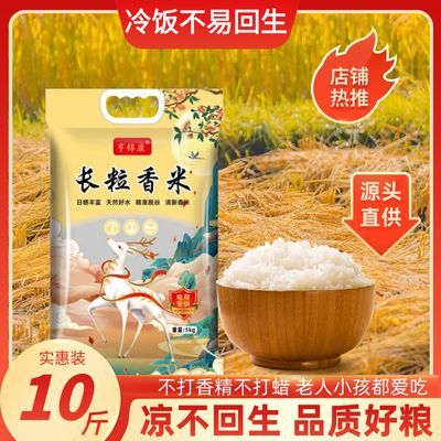 大米东北五常长粒香新大米稻花米农家自产黑龙江大米高端