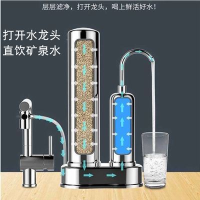 【新客必减】央歌史蒂夫净水器台下新款过滤器家用厨房直饮矿泉水