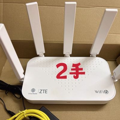 (=手)中兴E2633移动路由器WIFI6+双频3000M全千兆端口支持mesh