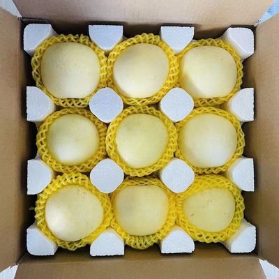 烟台黄金奶油富士苹果新鲜当季牛奶白色冰糖心水果整箱平果白色