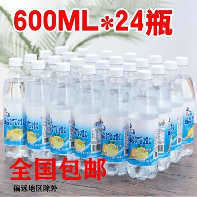 上海盐汽水风味整箱600ml*24瓶碳酸饮料整箱夏季防暑降温