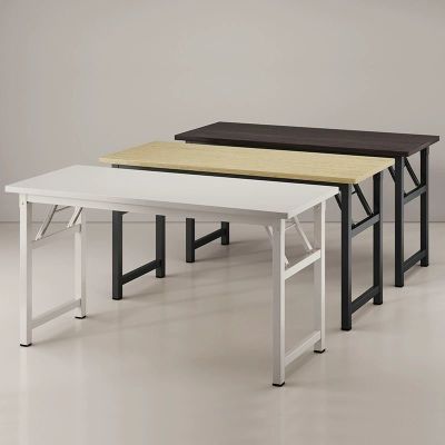 可折叠加厚电脑桌免安装摆摊桌子家用餐桌条桌简易出租屋培训书桌
