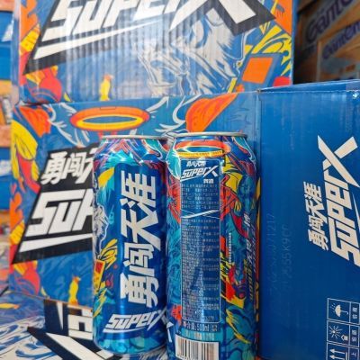 8月雪花啤酒(Snowbeer)勇闯天涯superX 500ml*6罐清仓