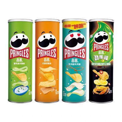 品客(Pringles)薯片怀旧休闲食品11种口味经典组合