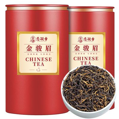 恋凝香明前金骏眉红茶2023年新茶正宗高山蜜香耐泡型高档红茶罐装