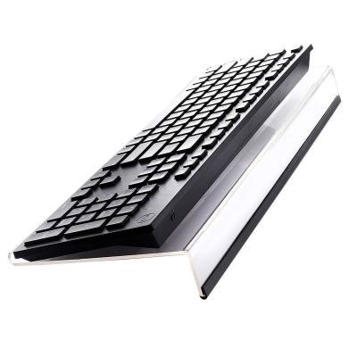 键盘支架托架免打孔安装键盘增高支架透明带防滑垫