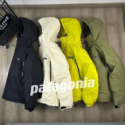 Patagoni/巴塔2023冬季自发热户外防水防风特氟龙羽绒棉服