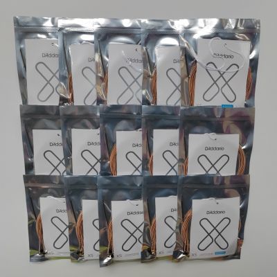 Daddario覆膜磷铜弦XS(.12-.53)散装琴弦,丝滑防锈