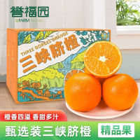 正宗新鲜三峡脐橙秭归纽荷尔脐橙甜橙子4.5/8斤现摘当季孕妇水果
