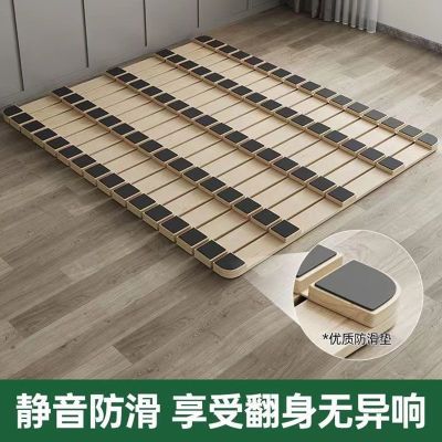 杉木松木床板实木板垫片榻榻米防潮排骨架床架子折叠床板防滑卧室