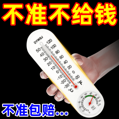 家用室内温度计温湿度表蔬菜大棚养殖干湿温度计高精度温湿计精准