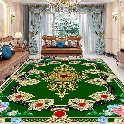 欧式客厅地毯加厚地垫特厚新中式高级家用茶几垫阳台满铺可定制