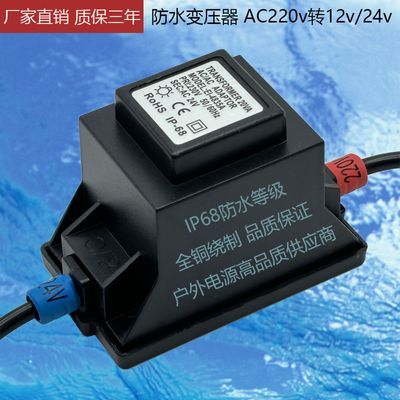 户外防水变压器水底灯泳池灯景观灯具变压器ac220转12v2