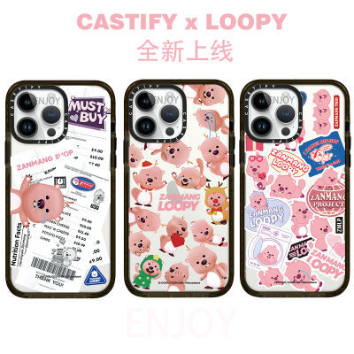 CASETiFY联名Loopy小海狸适用iPhone15ProMax磁吸手机壳卡通14/13
