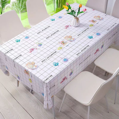 桌布防水防油免洗可擦茶几桌布长方形餐桌桌布桌垫小清新塑料台布