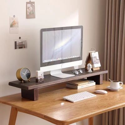 电脑增高显示器架子垫高收纳盒底座台式桌面办公桌抽屉收纳置物架
