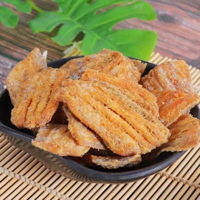 新鲜香酥带鱼非油炸小鱼干带鱼干即食中段带鱼小吃休闲零食品