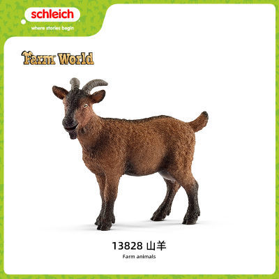 Schleich思乐动物模型农场动物仿真儿童玩具礼物山羊13828