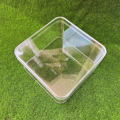 工厂直销方形加厚透明塑料盒食品包装盒茶叶伴手礼盒糖果干果盒