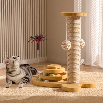 新款猫咪玩具耐磨通用猫爪板立立式猫咪磨爪神器小猫一体多层网红