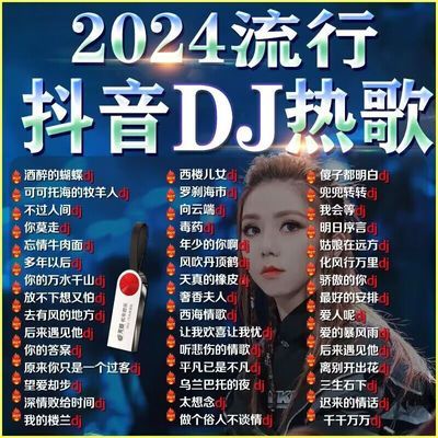 2024网络流行dj歌榜歌曲车载u盘音乐抖音火爆热门神曲高音质优盘