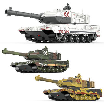 履带式仿真遥控坦克打水弹喷雾遥控车对战装甲车模型玩具儿童