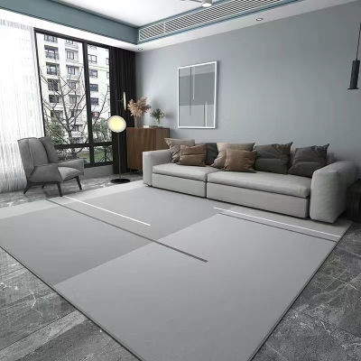 高级地毯茶几沙发现代轻奢床边简约北欧卧室家用客厅防滑地垫房间
