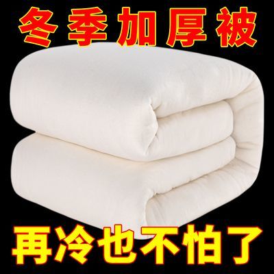 棉絮纤维棉被棉胎垫被学生棉被子床垫褥子被芯春秋冬被被褥加厚被