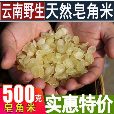 皂角米云南野生天然正品500g一斤散装特级单荚雪莲子非贵州毕