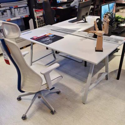 宜家乌斯佩电竞桌可升降电脑游戏桌网吧简约IKEA经济实用办公桌