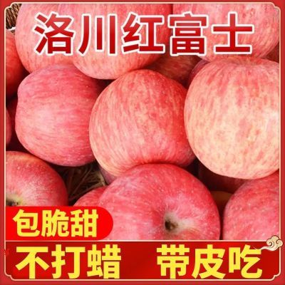 【精选新果】陕西正宗洛川脆甜红富士苹果整箱新鲜水果超甜礼盒装