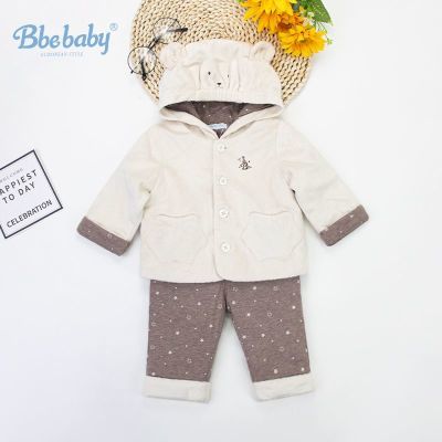 【Bbebaby 特价清仓】婴幼儿童装超萌熊耳棉服外套防寒保暖秋冬款