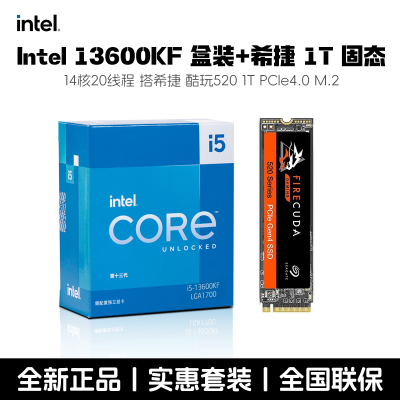 Intel i5 13600KFȫºװϣݿ520 1T M.2̬Ӳװ