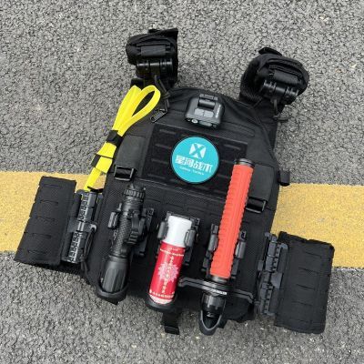 星河战术马甲新款轻量化激光切割cs快拆防刺多功能背心马甲MOLLE优惠商品图片